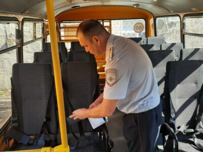 В Павлове проверяют школьные автобусы